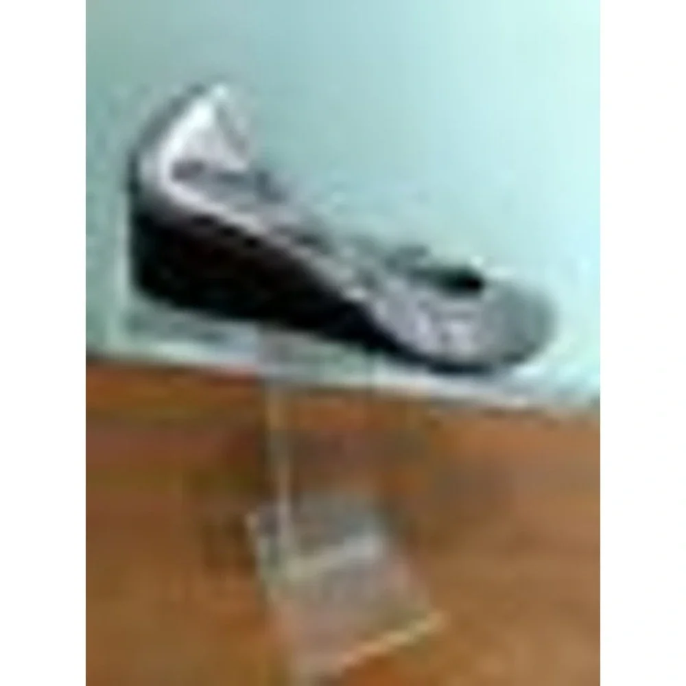 Cole‎ Haan Wedge Heel Leather Slip On, Size 6 B